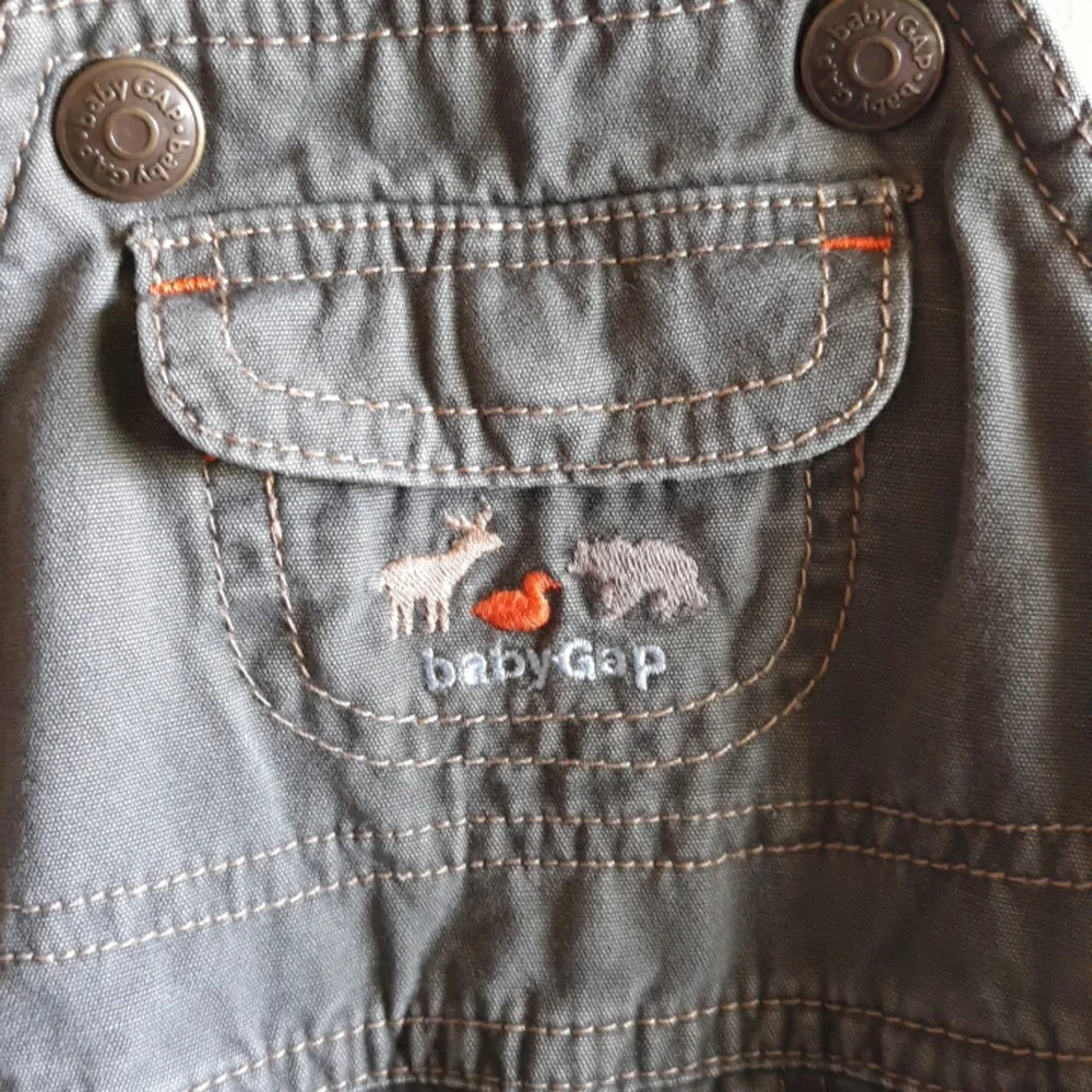 Baby Gap Green Overalls